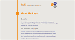 Desktop Screenshot of eas-sec.org